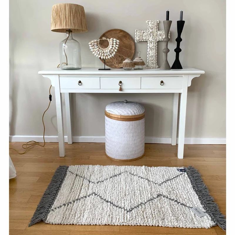 Teppich Beige Grau "Kasbah"