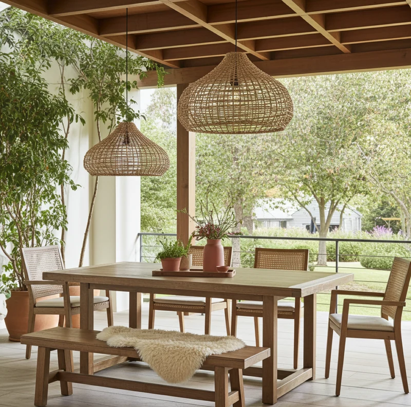 Mira Outdoor Hängelampe 70cm